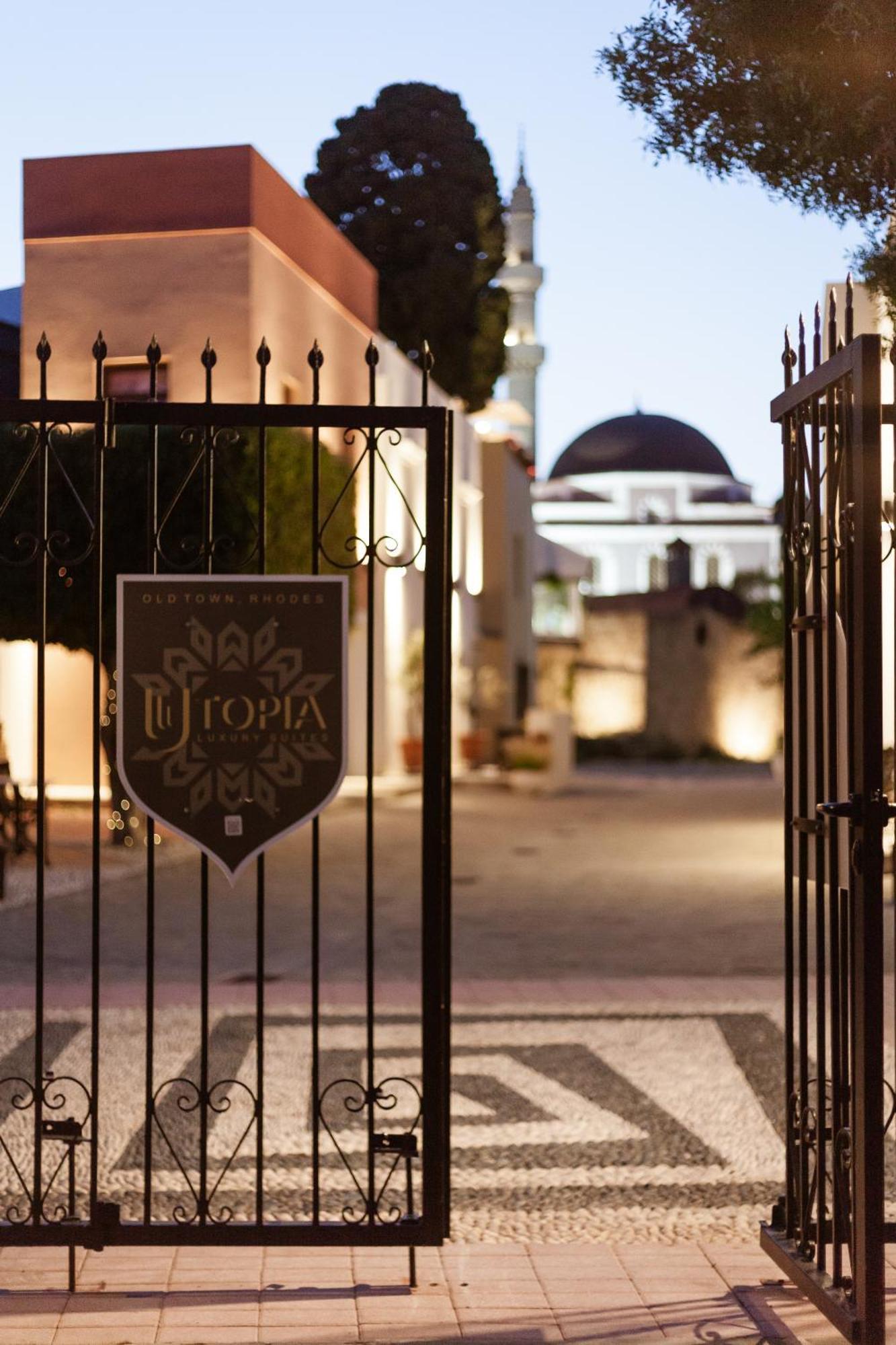 Utopia Luxury Suites - Old Town Rhodes City Εξωτερικό φωτογραφία