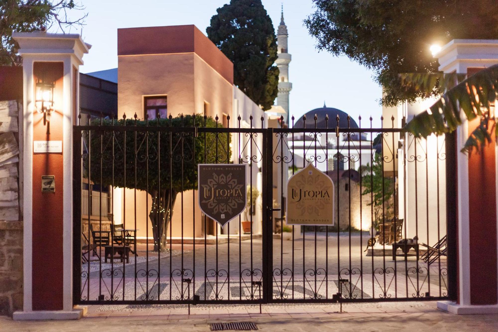 Utopia Luxury Suites - Old Town Rhodes City Εξωτερικό φωτογραφία
